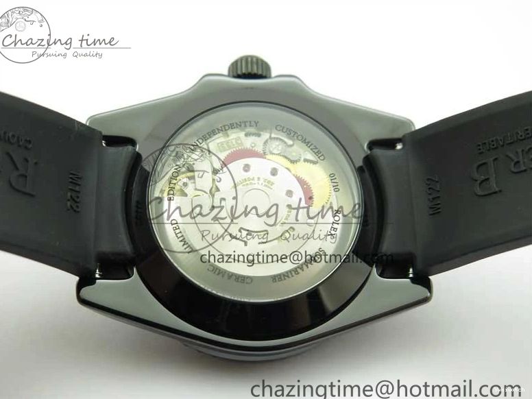 Edition SA3135 Black Black Green Strap Rubber Submariner Best 5GF Ceramic Dial on 40mm 0425